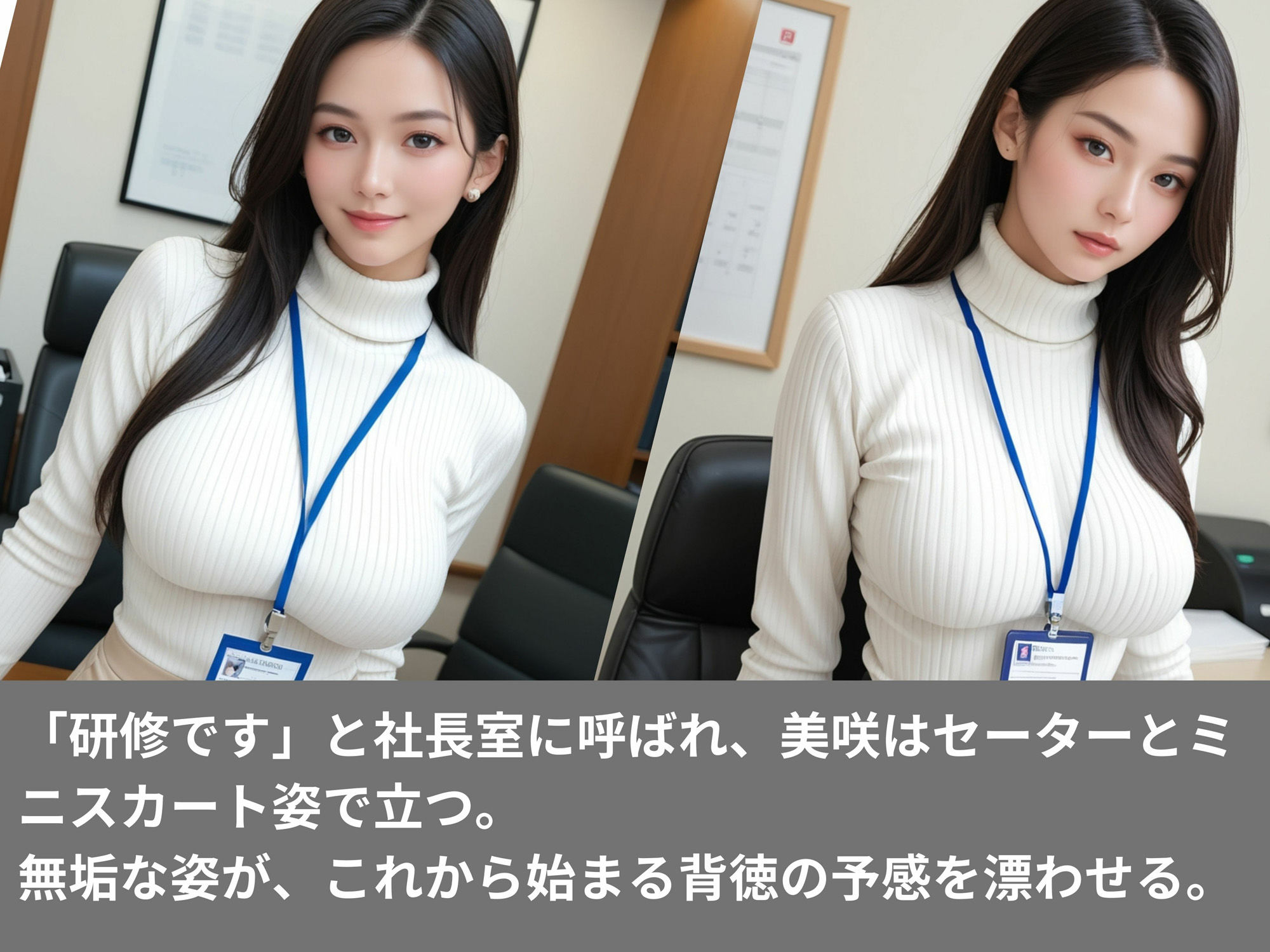 サンプル画像1:性処理係として採用された秘書(ななファクトリー) [d_554967]