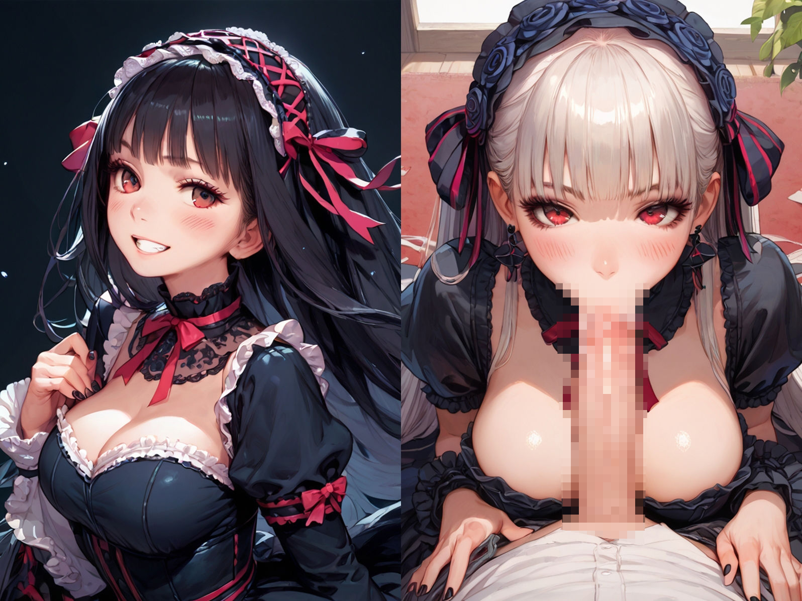 サンプル画像1:俺専属のおまんこ係になったゴスロリと子作りしてみた(種付けレコード) [d_554979]