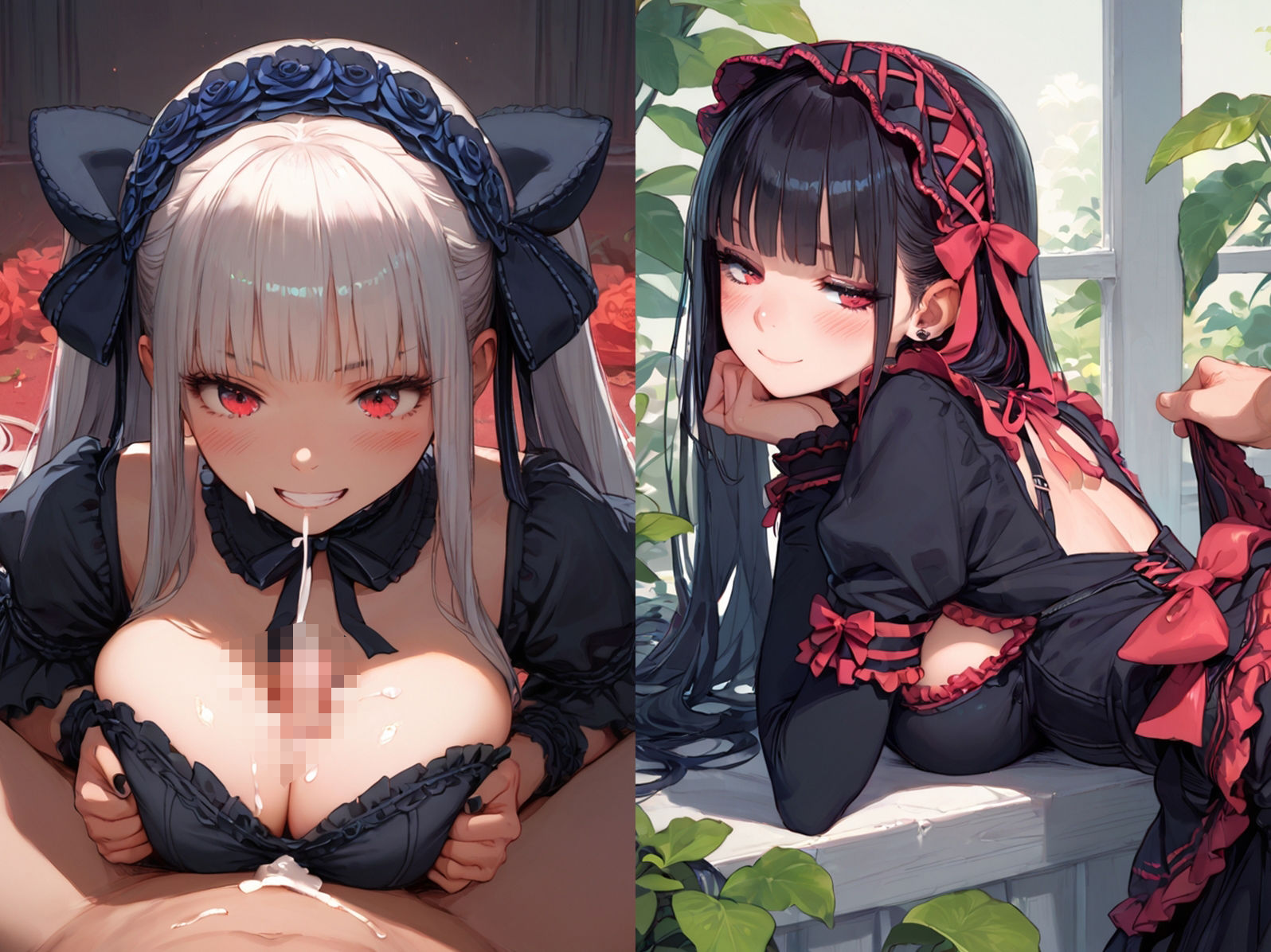 サンプル画像2:俺専属のおまんこ係になったゴスロリと子作りしてみた(種付けレコード) [d_554979]