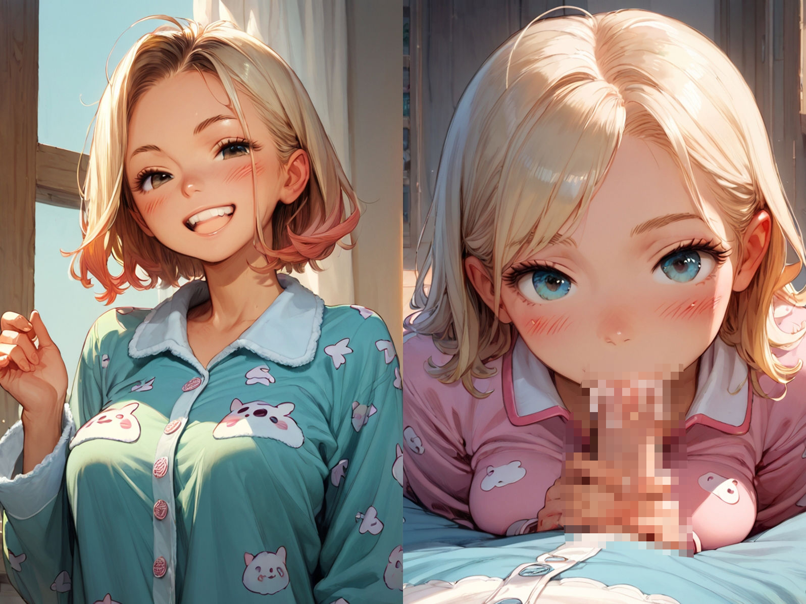 サンプル画像1:俺専属のおまんこ係になったパジャマJKと子作りしてみた(種付けレコード) [d_554984]