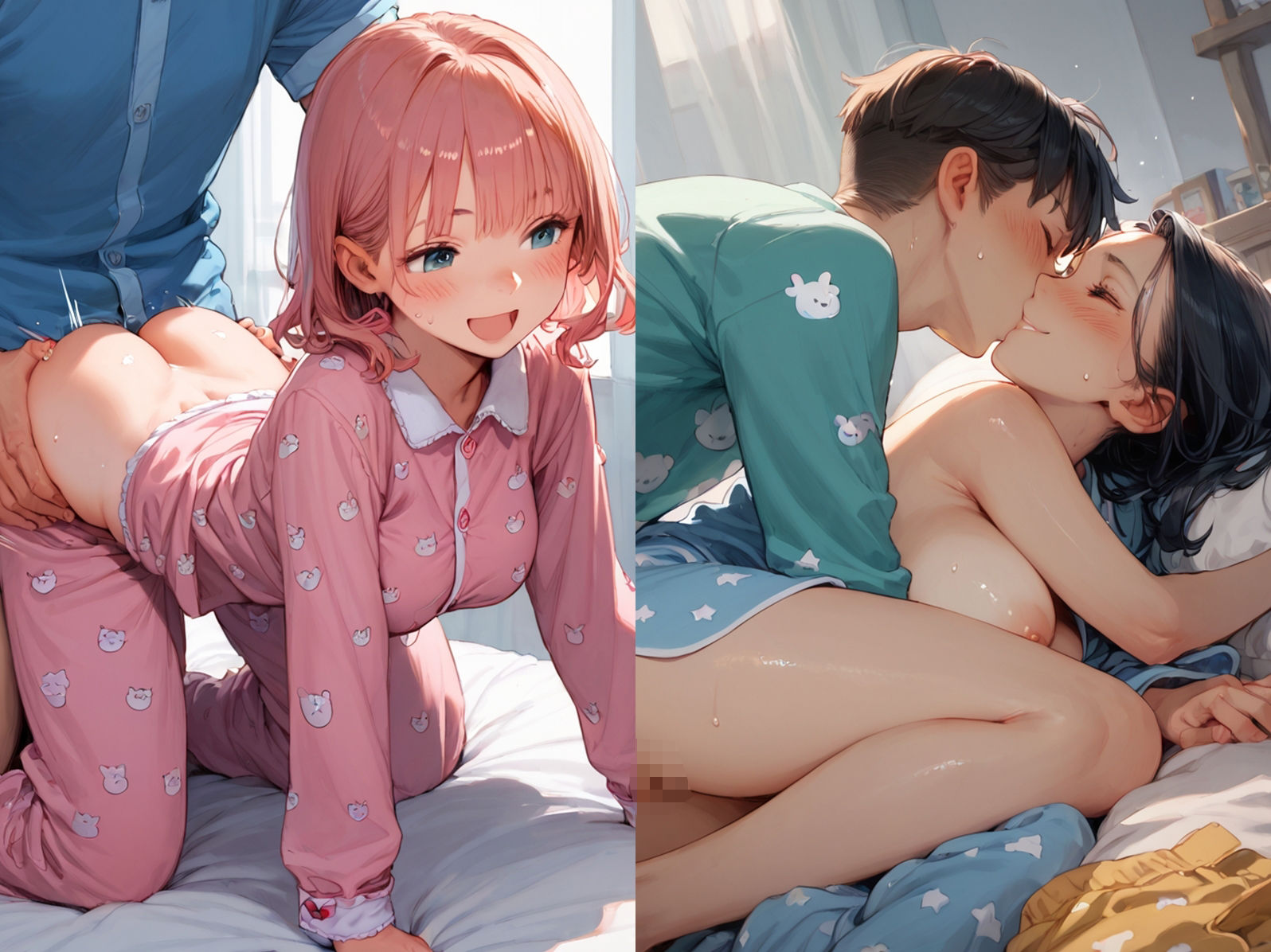 サンプル画像4:俺専属のおまんこ係になったパジャマJKと子作りしてみた(種付けレコード) [d_554984]