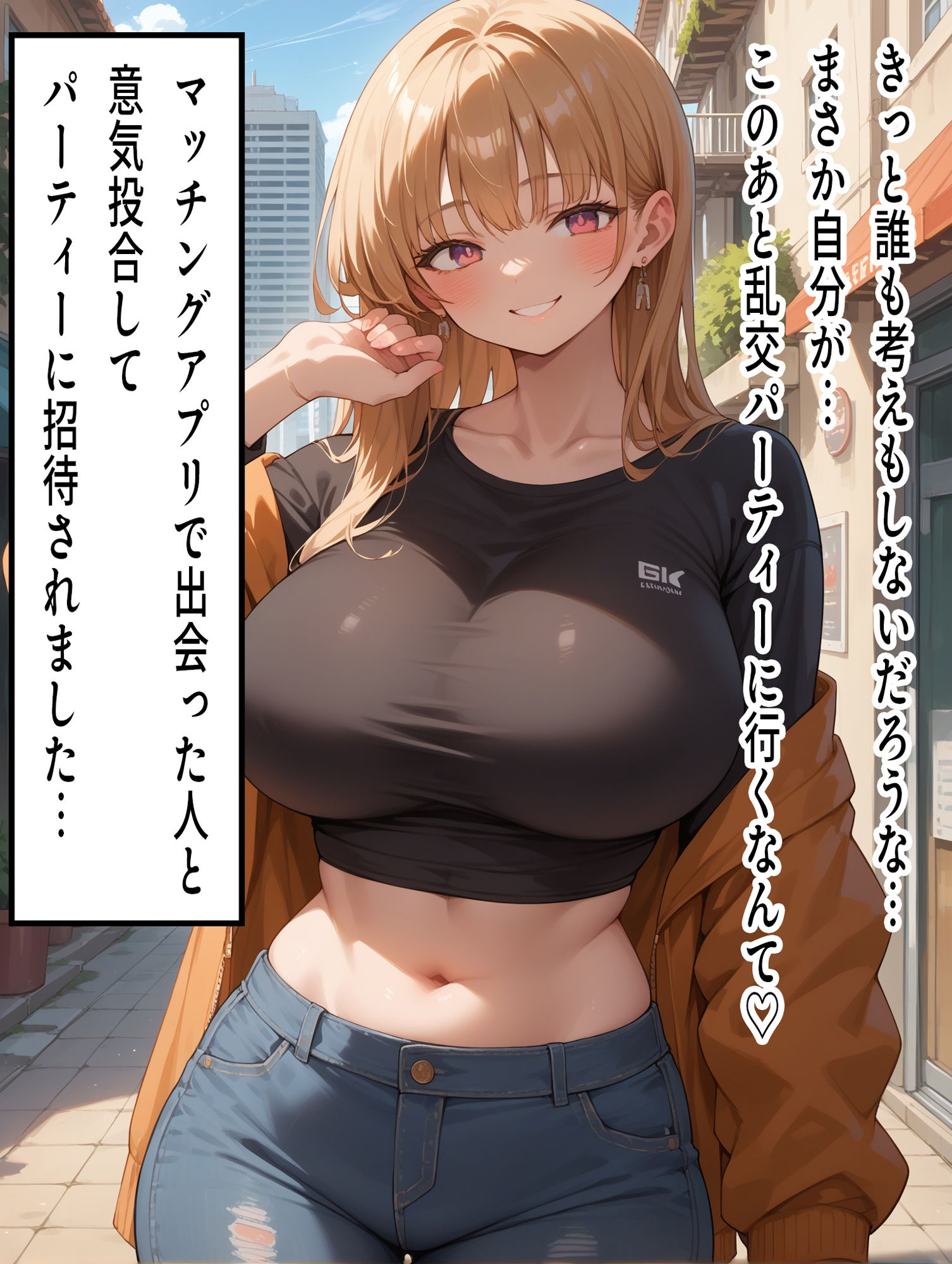 サンプル画像1:乱交パーティー〜巨乳、人妻、ロリ！！〜(コロッケ) [d_555064]