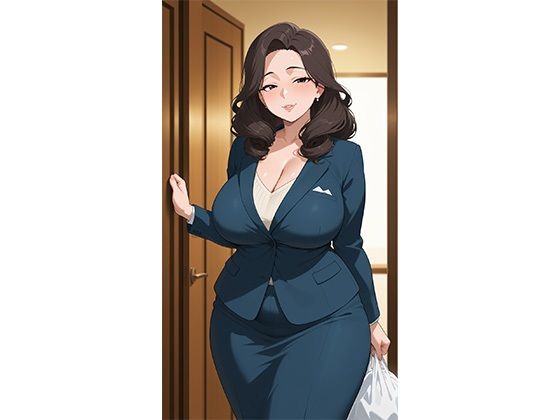 サンプル画像1:まさか？！デリヘル呼んだら職場の女上司だった！秘密の職場不倫(ぴんくましゅまろ) [d_555092]