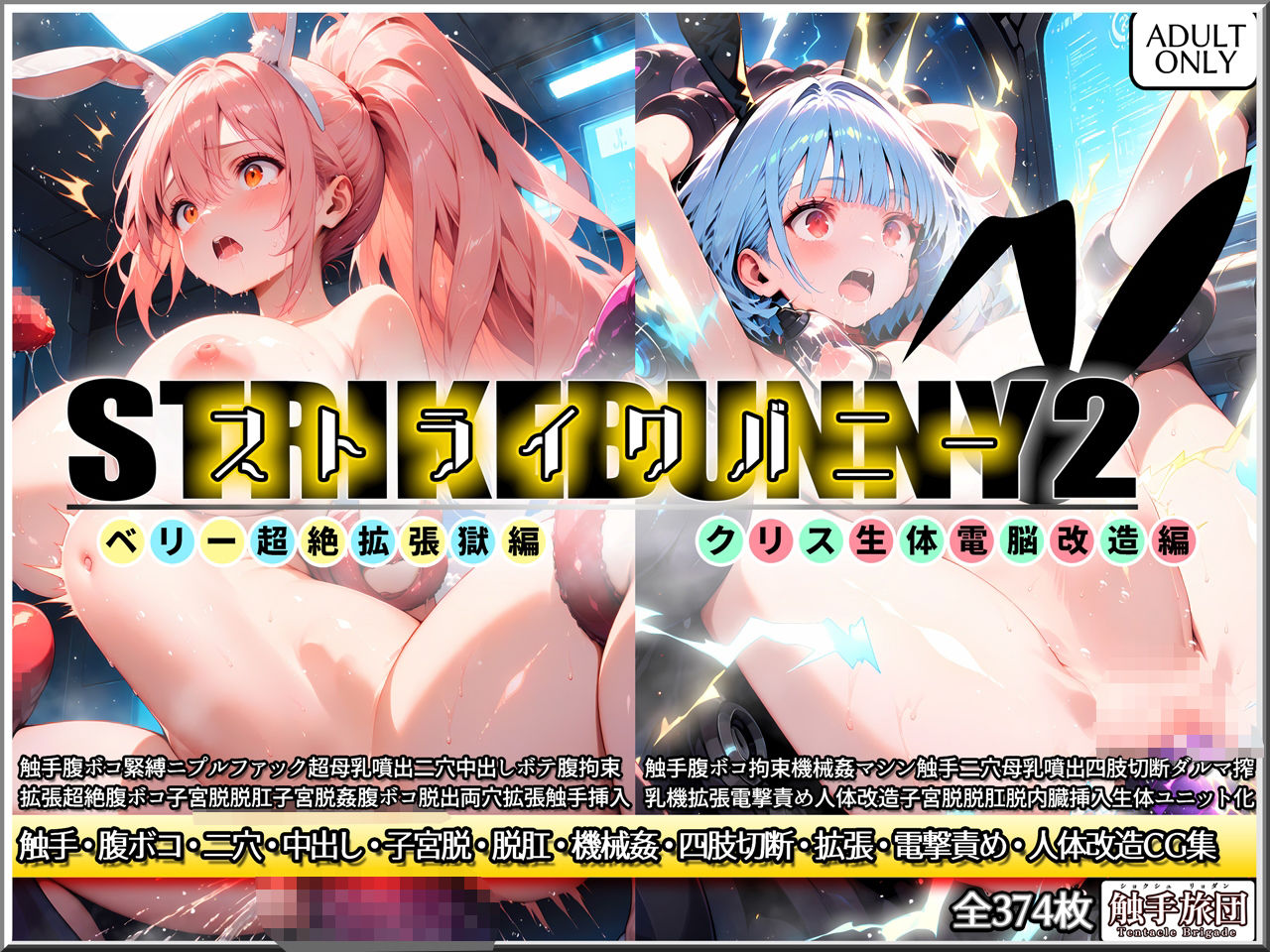 サンプル画像1:ストライクバニー2(触手旅団) [d_555174]