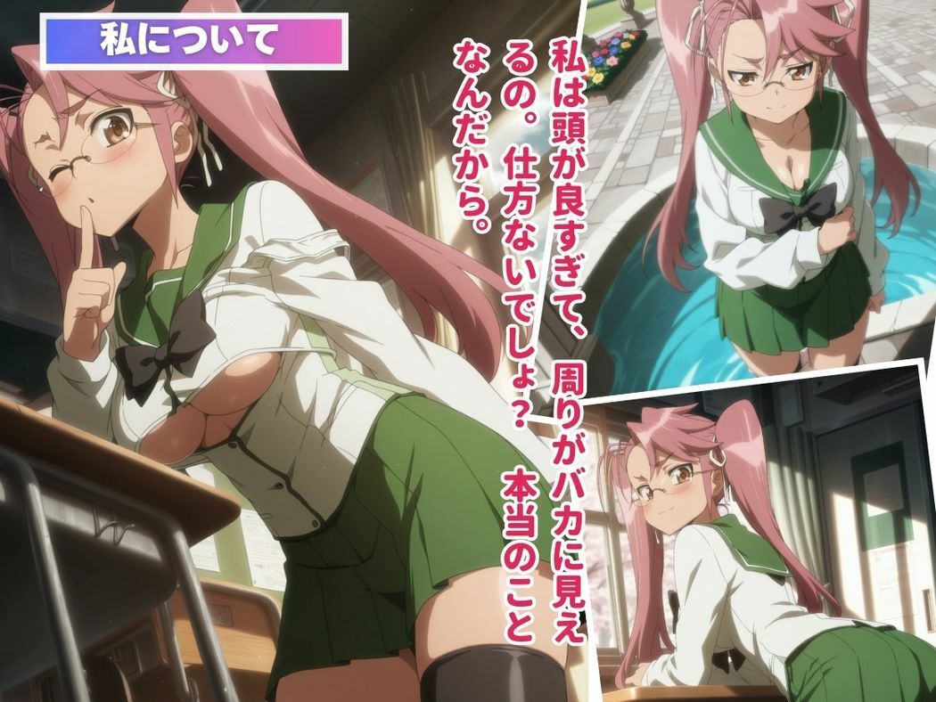 サンプル画像1:操られた学園の女王(いけない種付け学園) [d_555176]