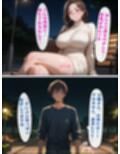 欲求不満な巨乳人妻がマッチングアプリを使って性欲を発散する話【セリフ付き】