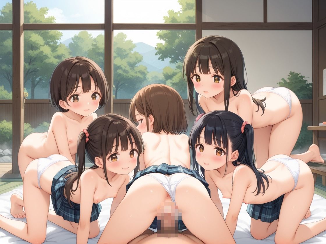 ロリハーレムを集団肉便器にして全部俺のものにしました5