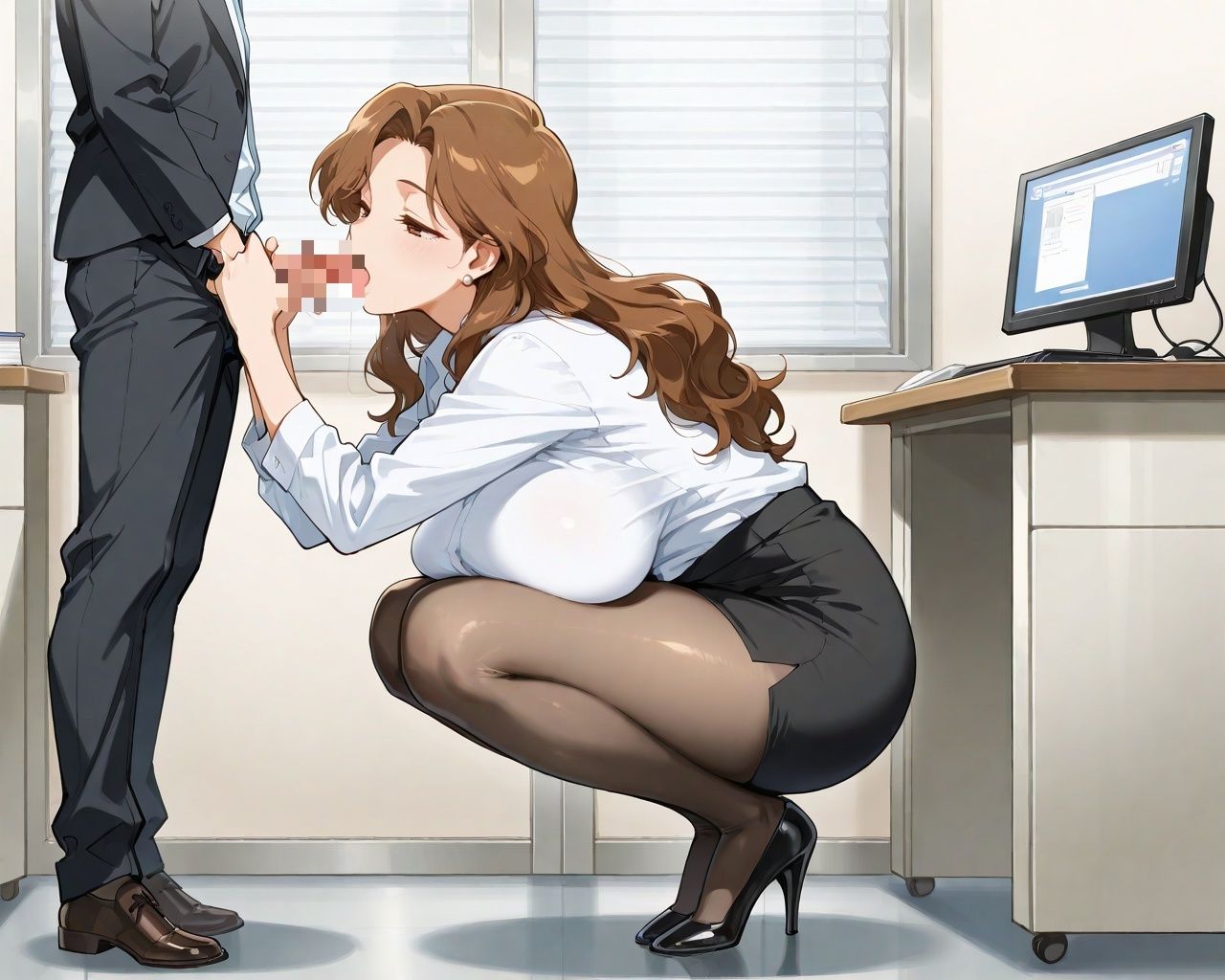 爆乳人妻とコスプレSEX 泣いても絶倫巨根はノンストップ 画像3