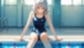 【4K】【FANZA専売】爆乳スク水美少女がコーチと放課後のプールで秘密特訓