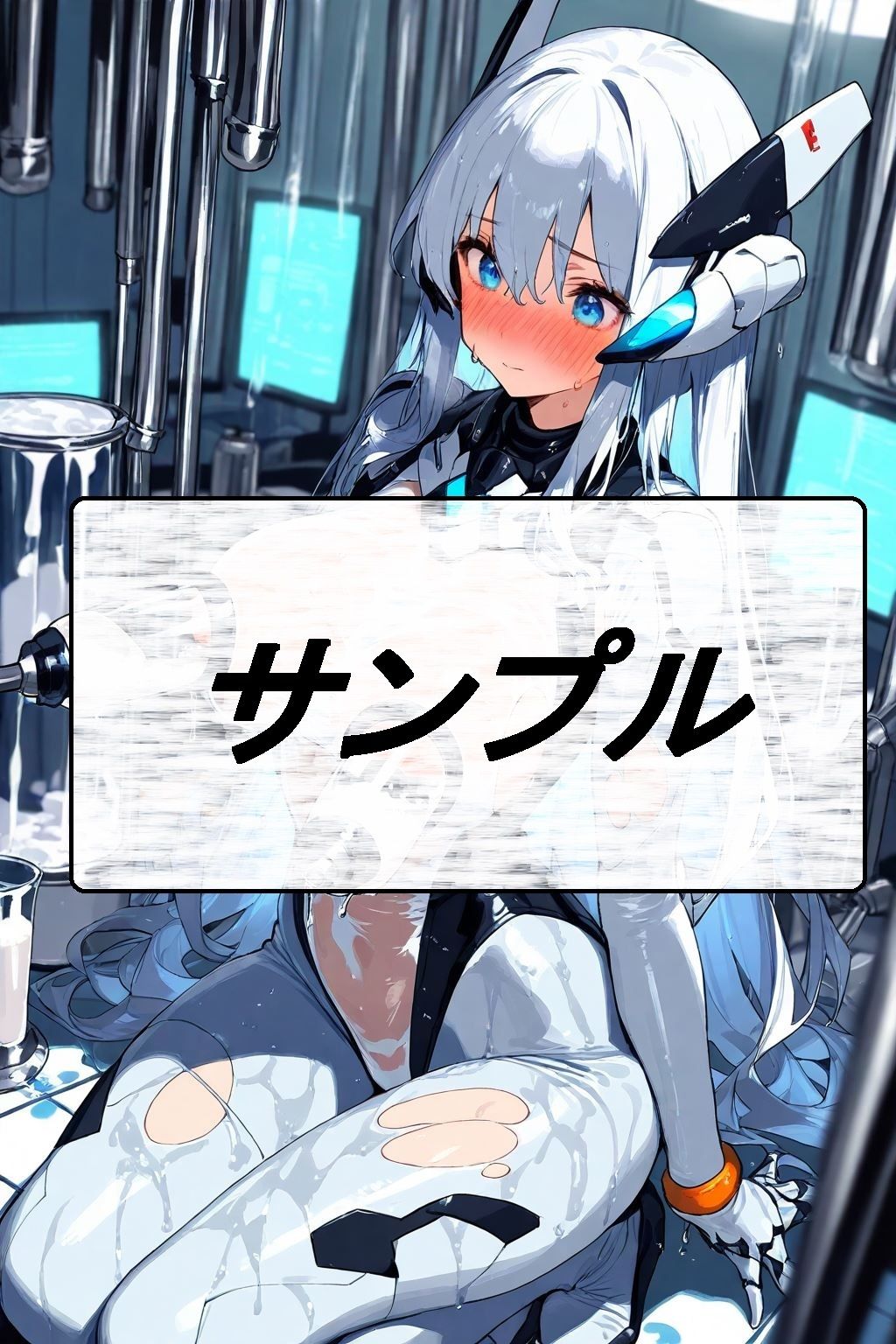 サンプル画像1:メカ娘たちの搾乳記録(おれんじらいん) [d_555361]