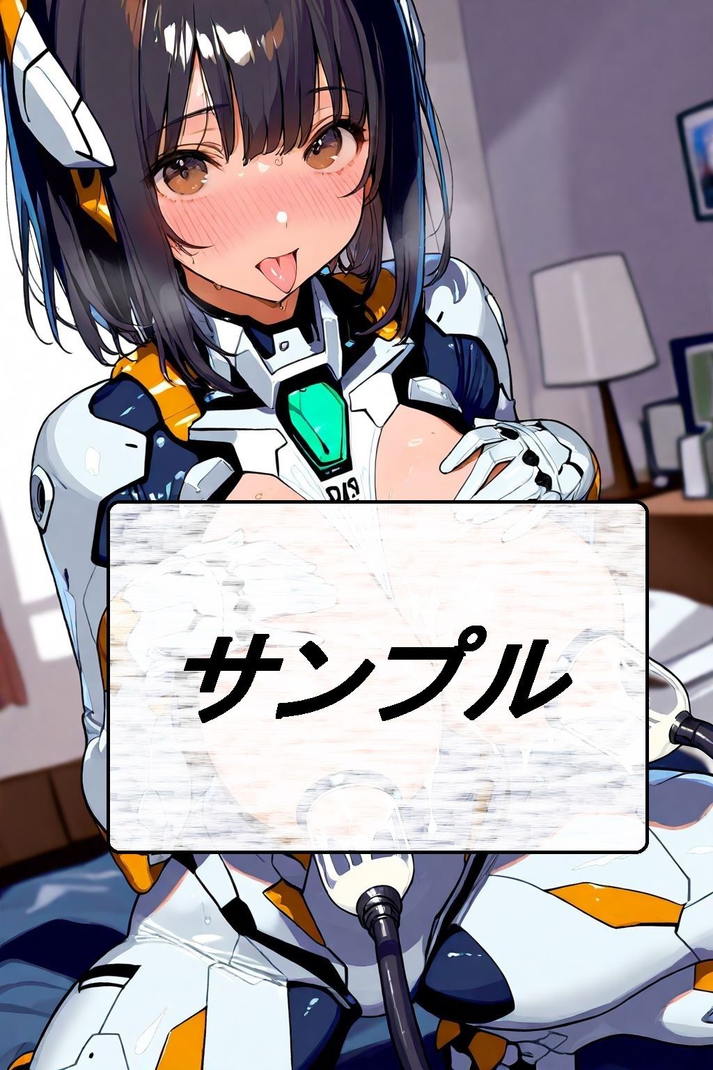 サンプル画像3:メカ娘たちの搾乳記録(おれんじらいん) [d_555361]