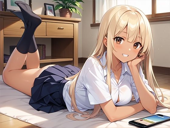 サンプル画像1:ギャル女子校生を種付け〜ビッチな生意気ギャルJKをわからせセックスして制裁〜(すだちぽんず) [d_555465]