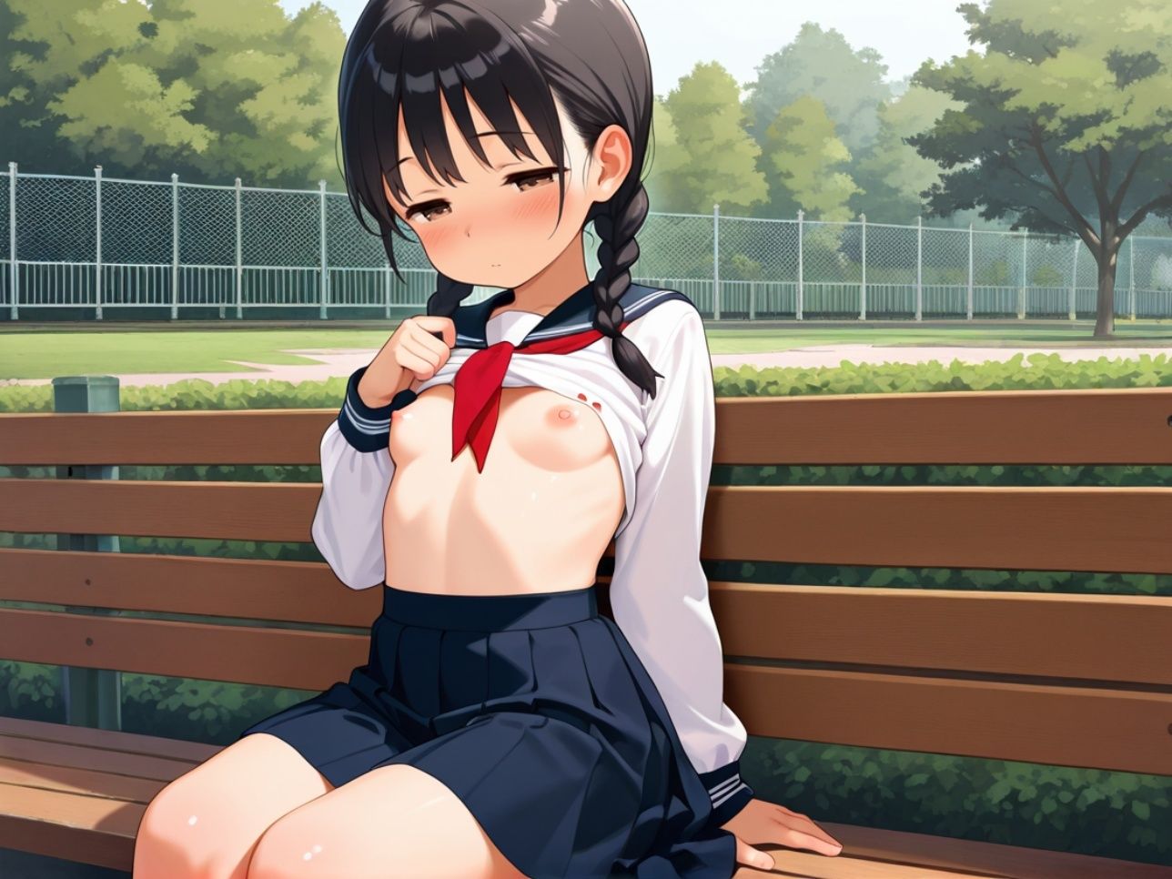 サンプル画像3:処女っ子たちに種付け性指導(シェルアンドハウンド) [d_555674]