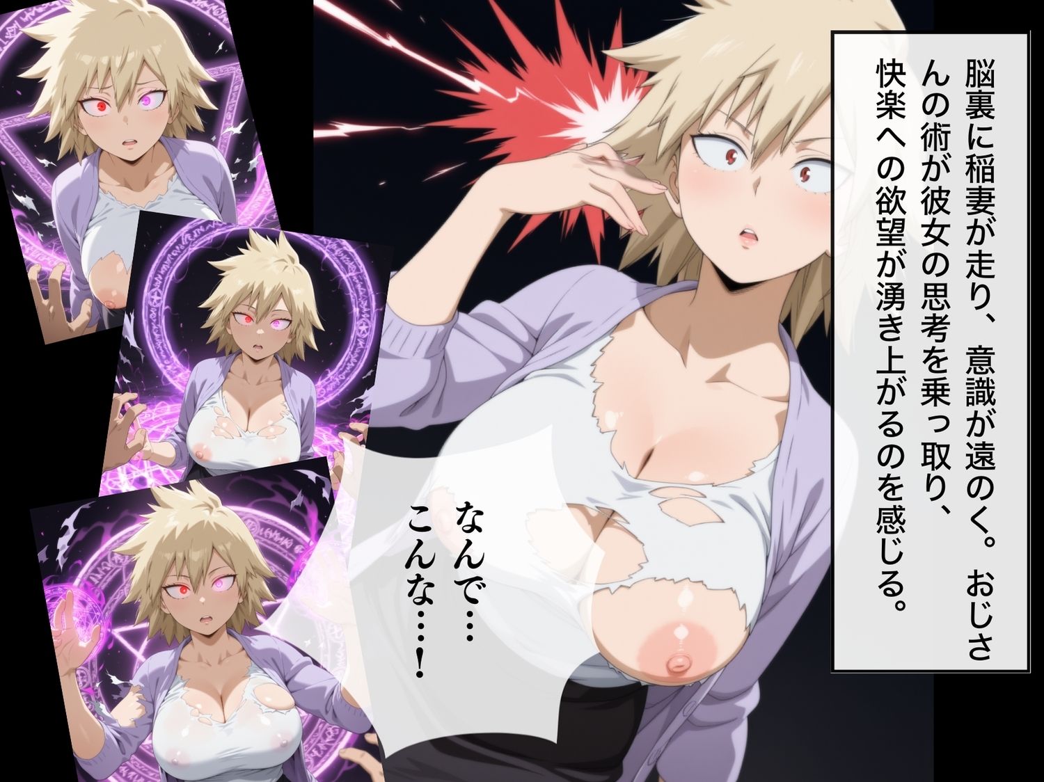 サンプル画像5:【完全敗北】催●の鎖 〜爆◯光己、自由を奪われて〜(種きゅん☆ハーレム計画) [d_555750]