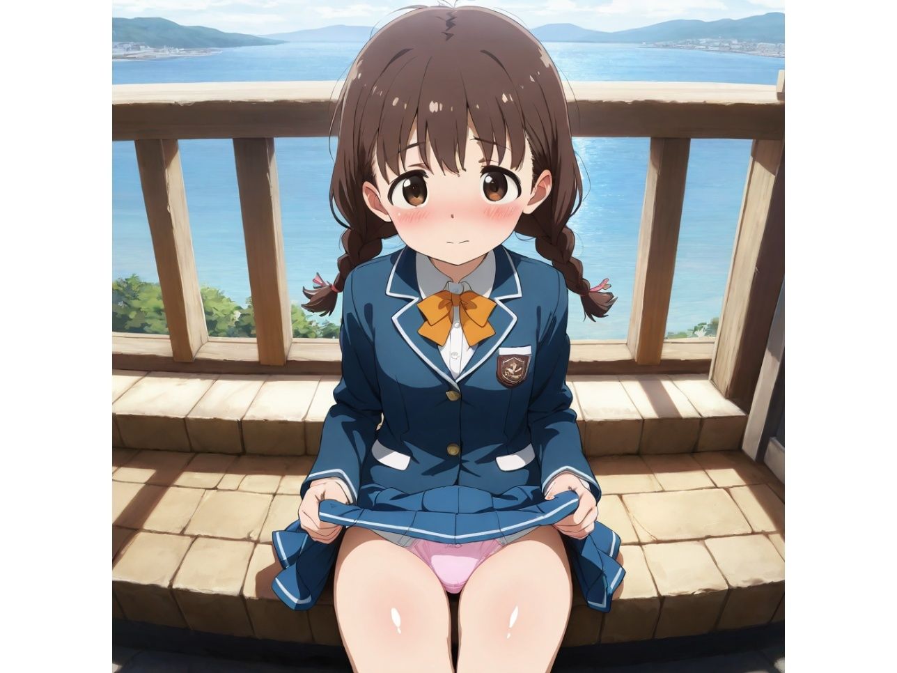 サンプル画像5:貧乳ロリ性指導CG集〜無責任おじさんと少女たちの乱交日記〜(シェルアンドハウンド) [d_555754]