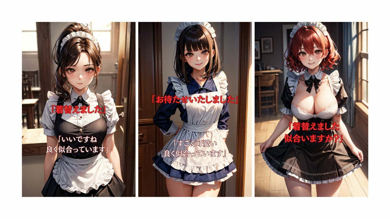 サンプル画像3:ノーパンメイドの採用試験 画像470枚(KOC) [d_555784]