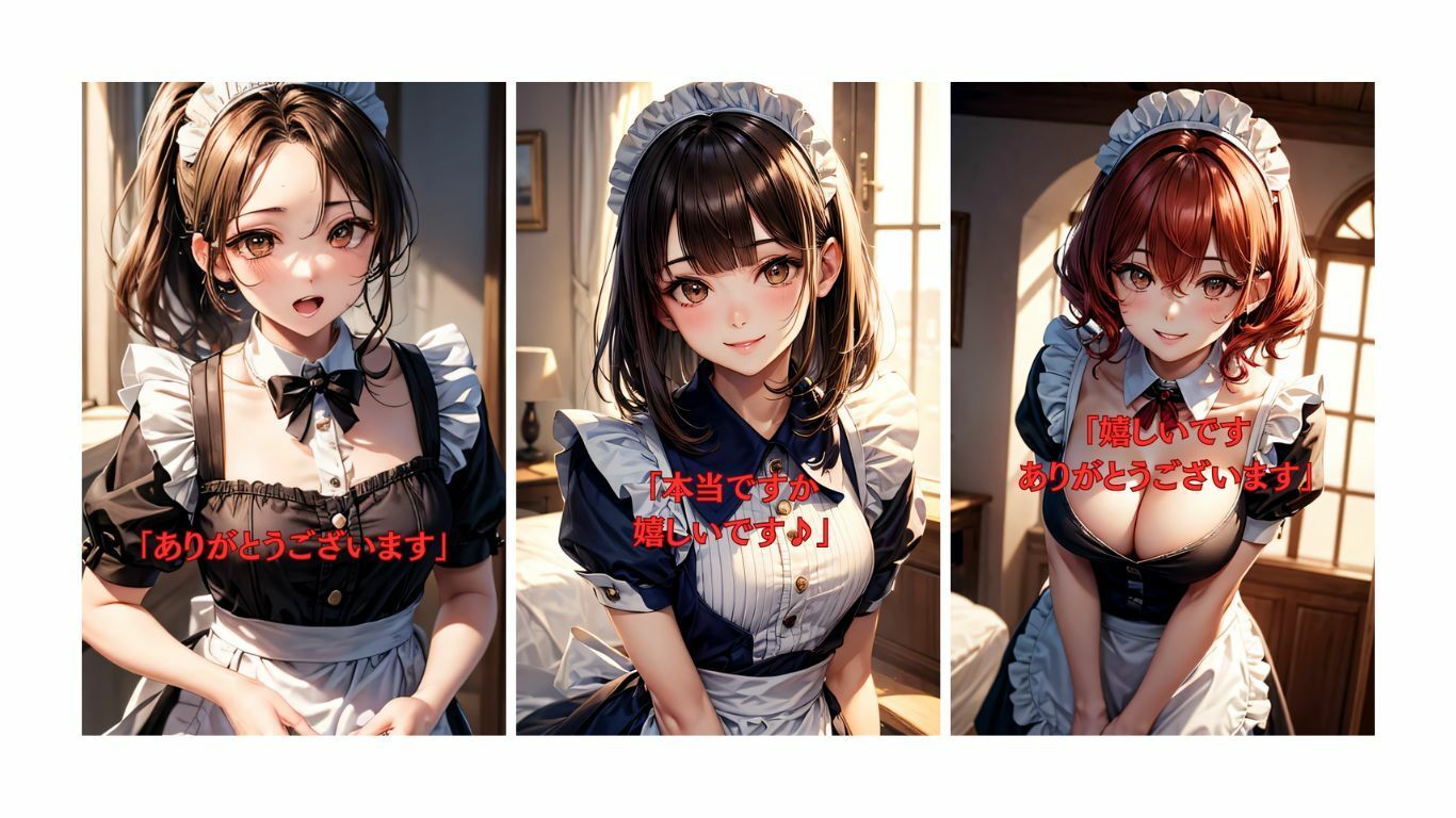 サンプル画像4:ノーパンメイドの採用試験 画像470枚(KOC) [d_555784]