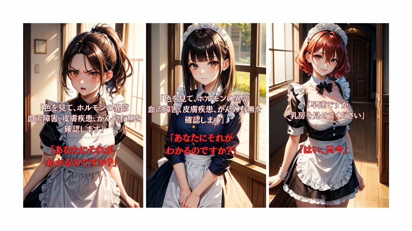 サンプル画像5:ノーパンメイドの採用試験 画像470枚(KOC) [d_555784]