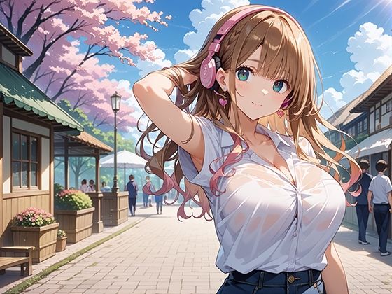 サンプル画像1:ギャル呑み 淫乱ギャルとお忍びデート(マジカルきなこ) [d_555789]