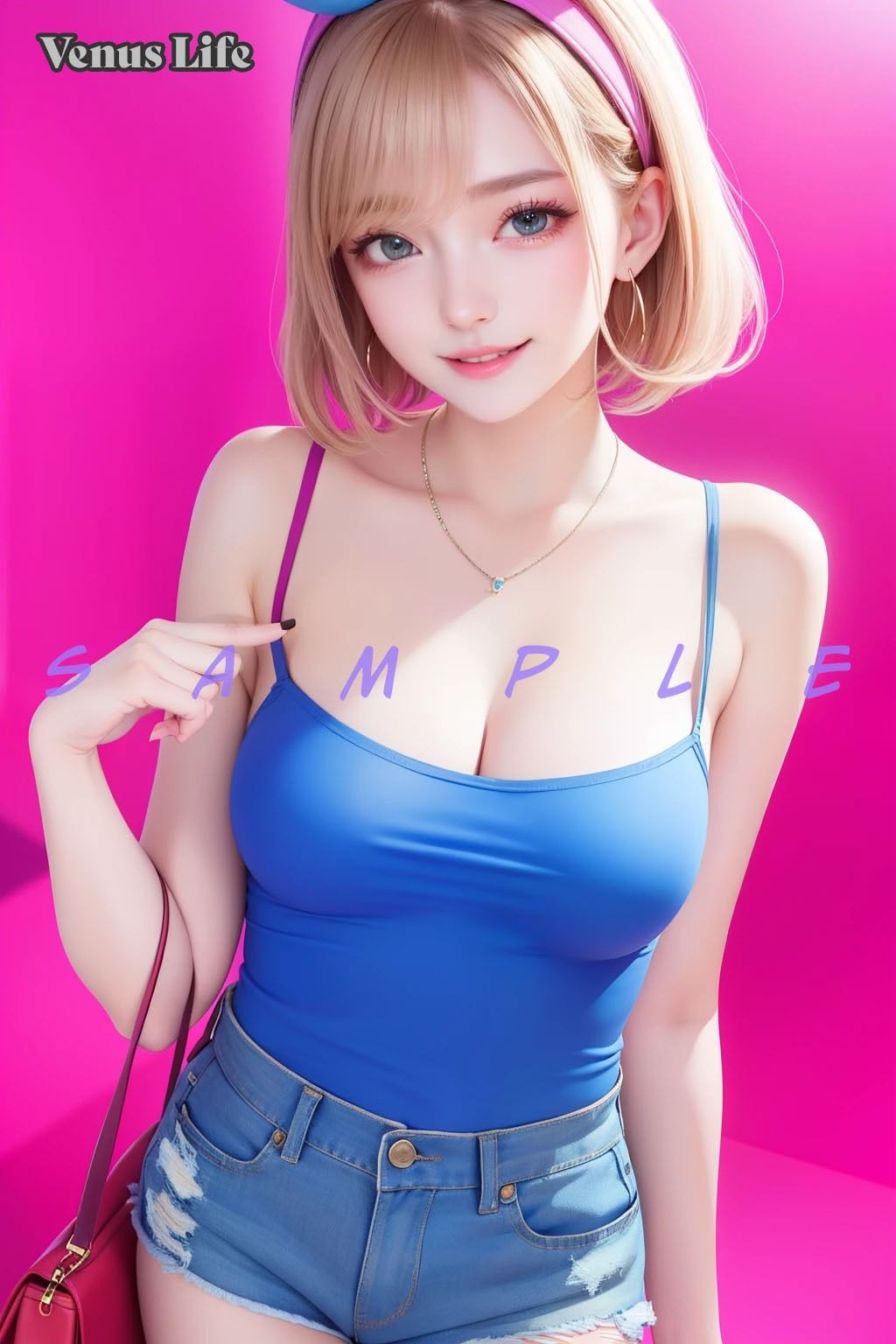 サンプル画像3:ピンナップ！カラフルビキニ特集(Venus Life) [d_555907]