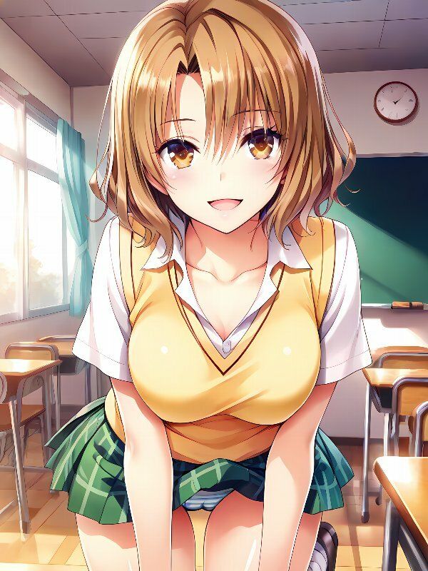 サンプル画像1:あの娘が縞パンを穿いてたら 〜籾岡里紗 編〜(二次元妄想ストレート) [d_555915]