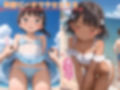 子〇たちの初めての水着ビーチ♪