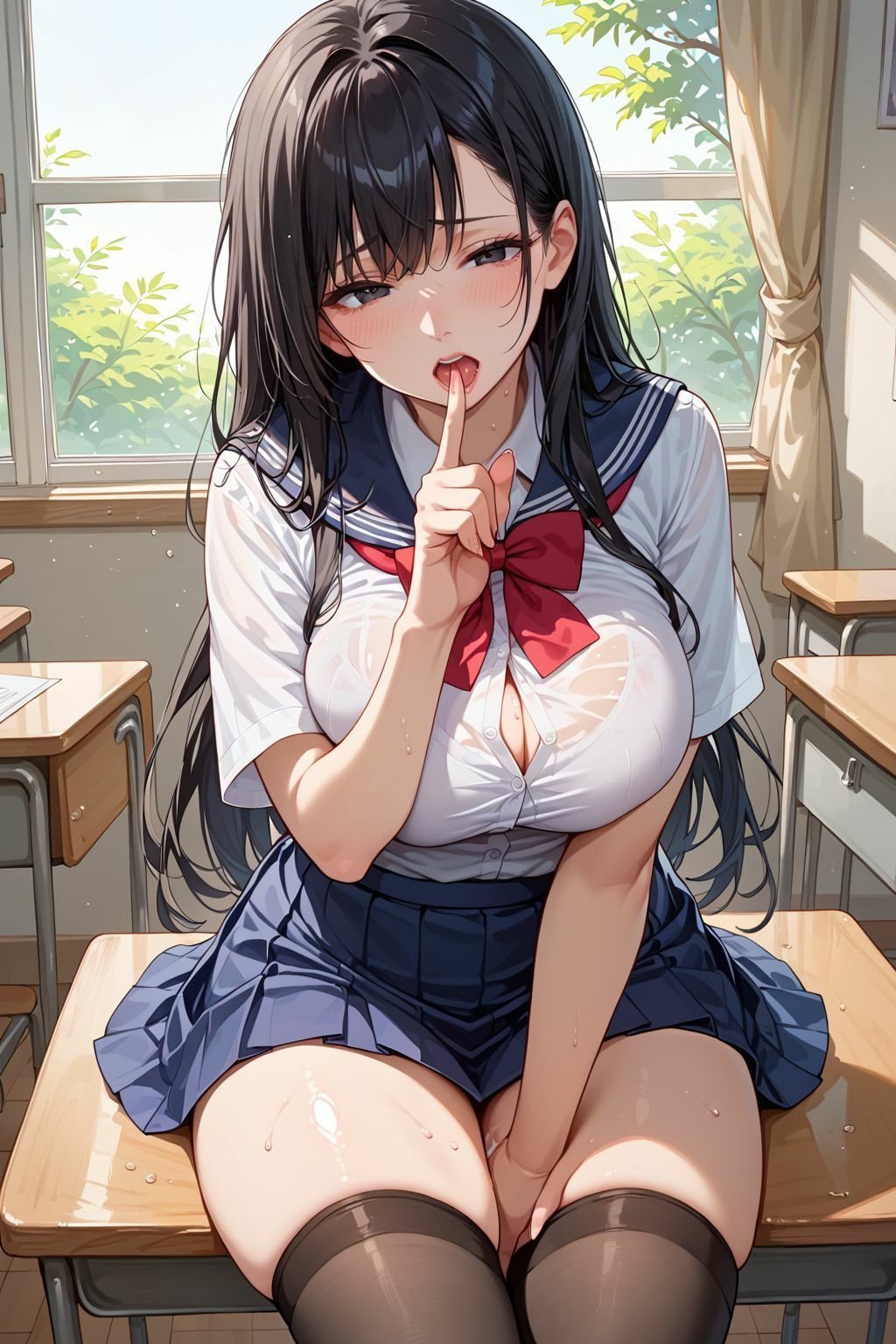 サンプル画像3:幼馴染とふざけてSMプレイで遊んでみた(ましゅまろみるく) [d_555972]