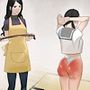 女子○生のお尻叩き