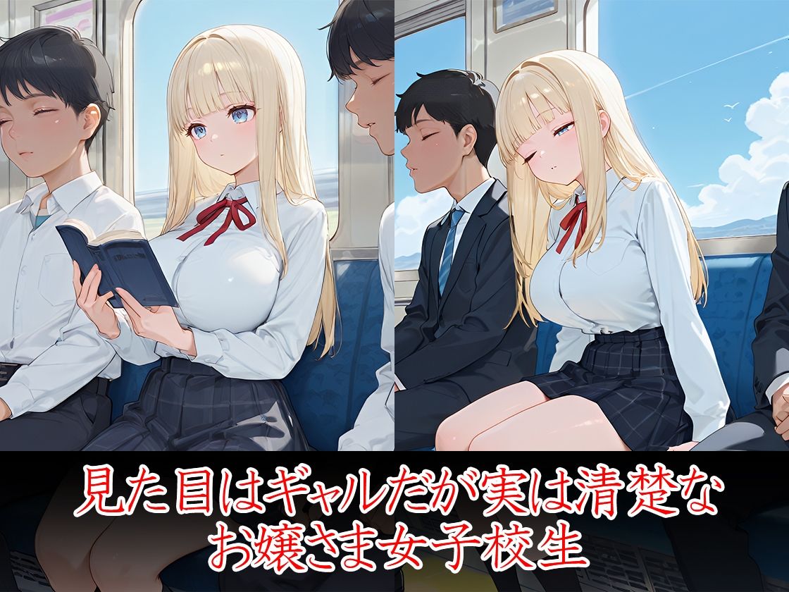 サンプル画像2:痴姦電車 ギャルお嬢さま専用車両(万工房) [d_556073]