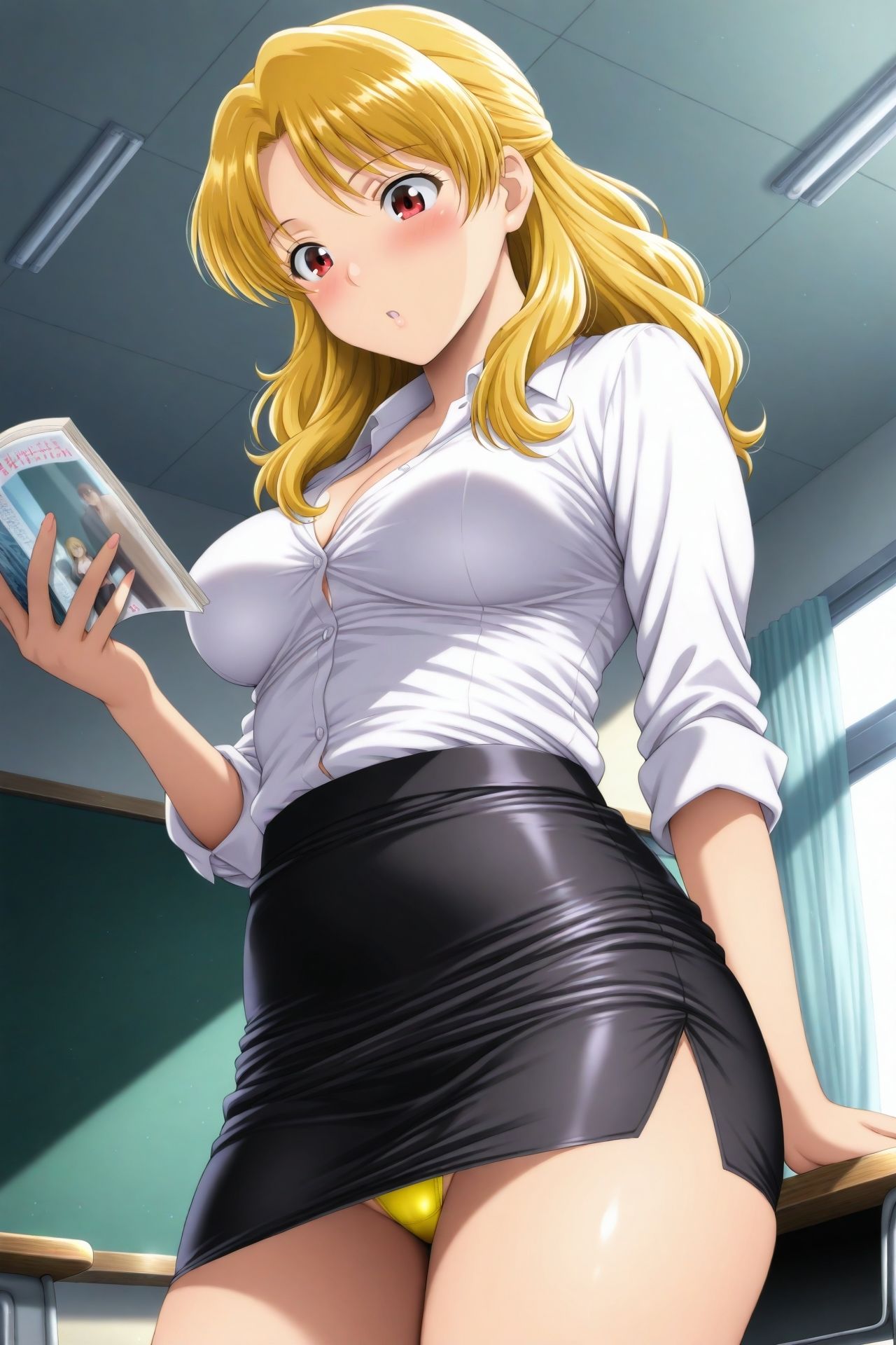 サンプル画像2:教えて！先生っ！！(ぷるっきゃお) [d_556075]