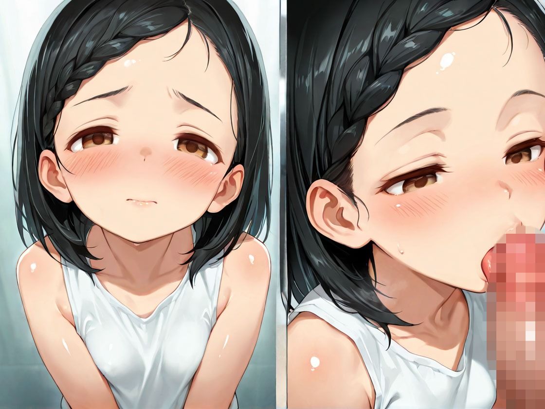 義妹と出かけたらデカマラに沼堕ち!ちっぱいパイパンでイキまくる禁断ハメ撮り! 画像1