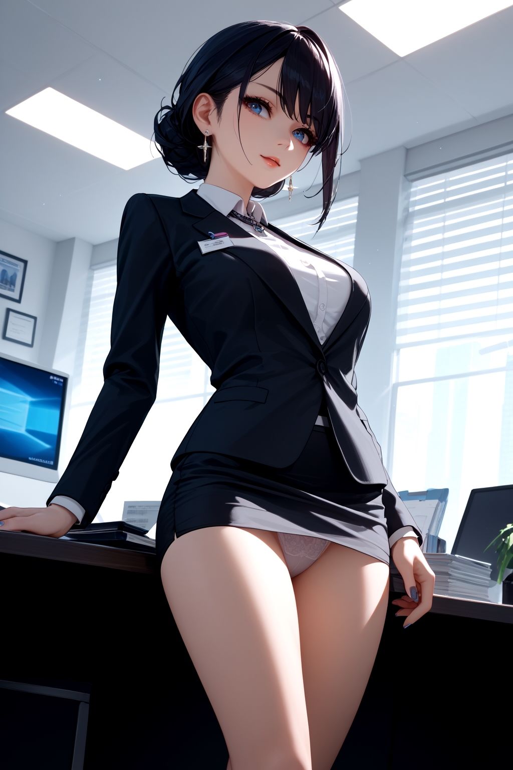 サンプル画像5:働くAI美女 〜OLの淫らなファイル〜(びじょクリエイト) [d_556083]