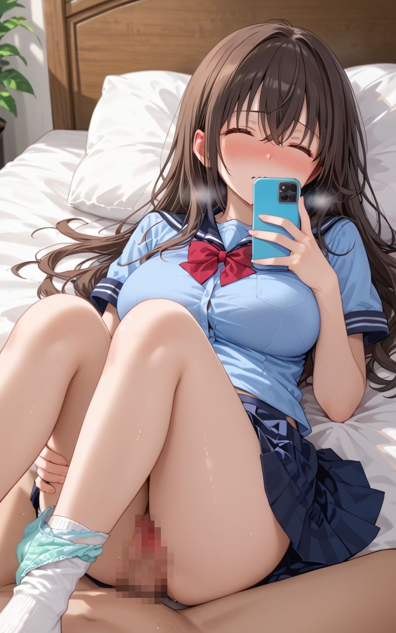 サンプル画像3:清楚な委員長と甘々セックス〜恥ずかしいけど攻められたい(かれんの欲望) [d_556104]