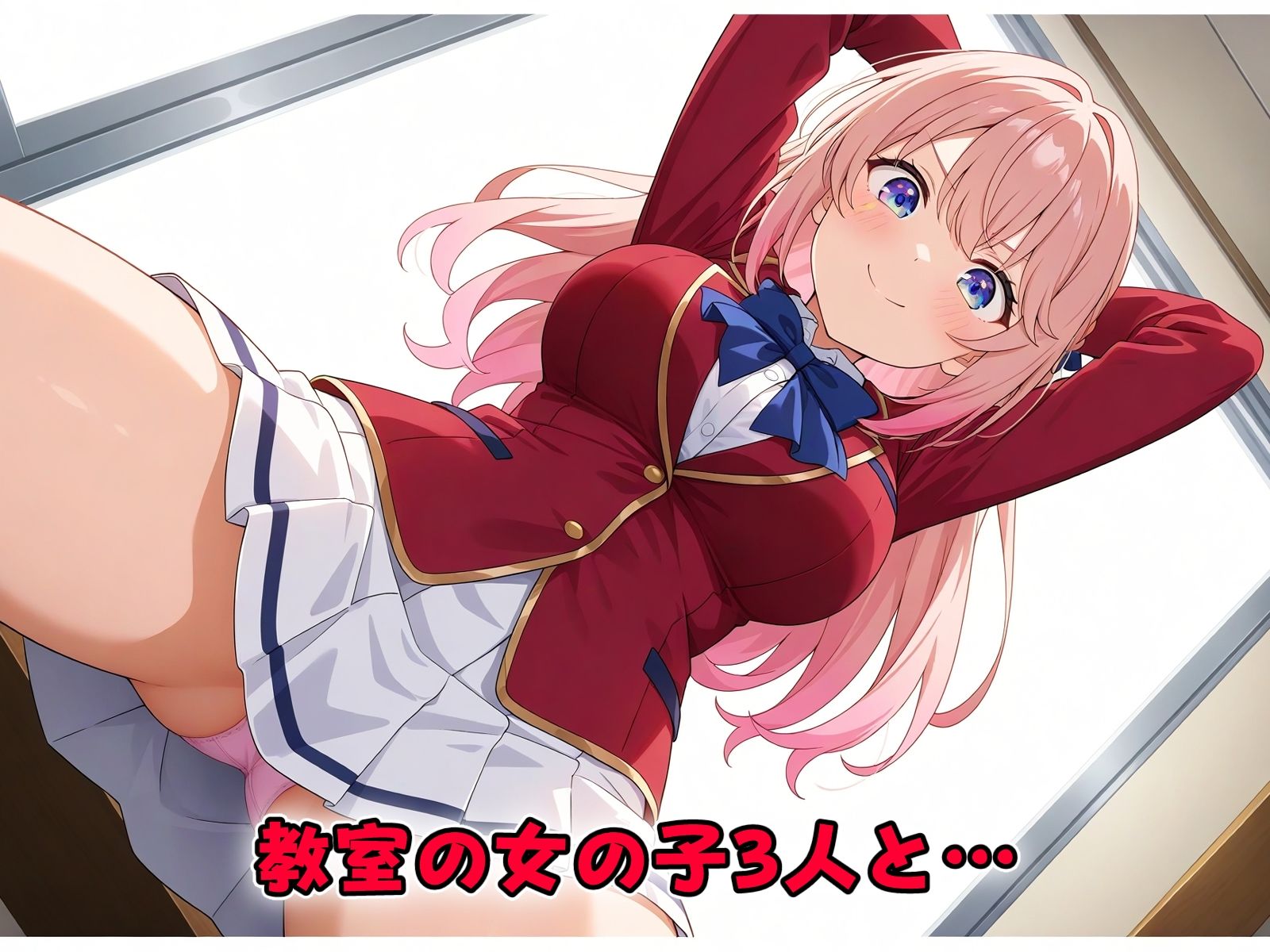 サンプル画像1:教室の仲間とエッチ(benji) [d_556115]