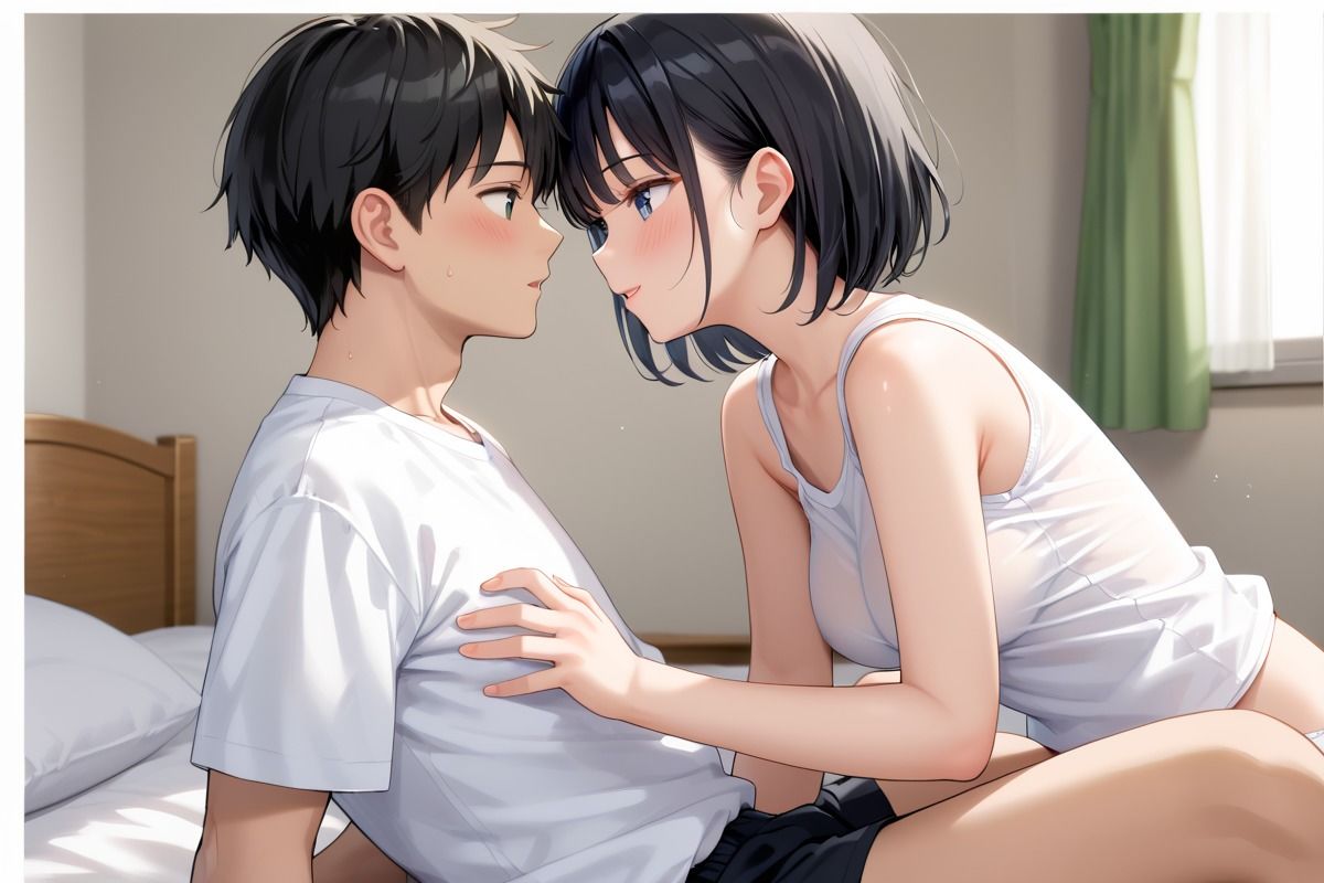 サンプル画像3:血が繋がっていない妹と中出ししまくった(あんず) [d_556126]