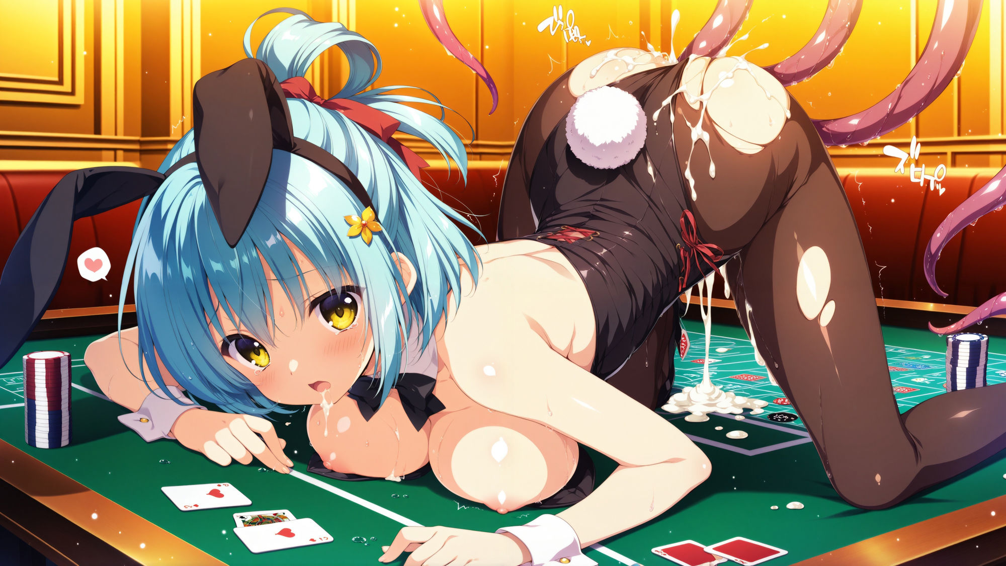 サンプル画像1:触手に囚われた少女達 〜バニーガール編〜 Vol.2(星のアトリエ) [d_556140]