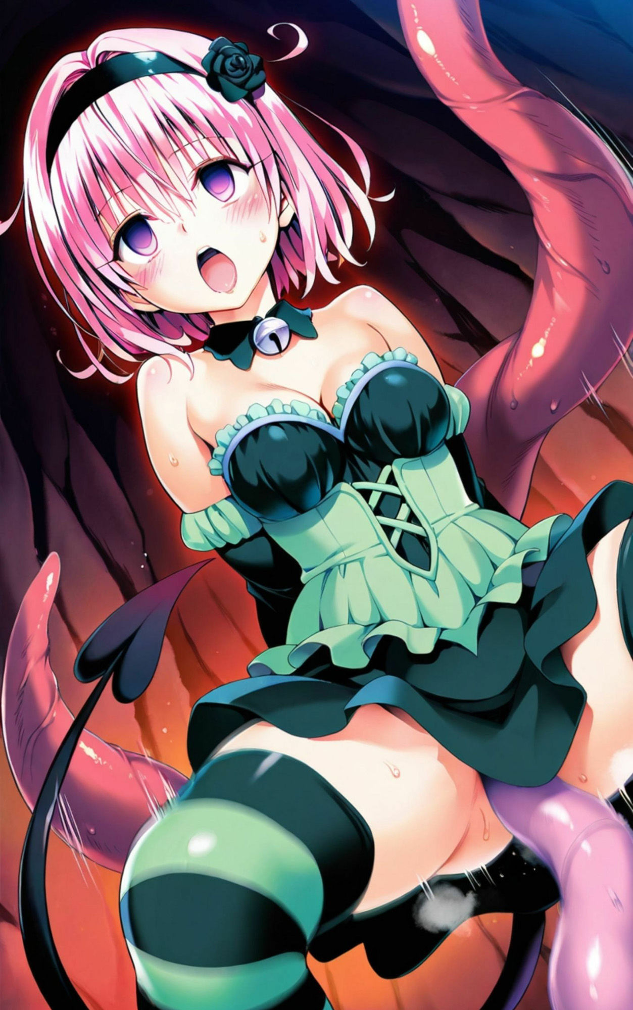 サンプル画像4:モモ×テンタクル(エルフん) [d_556242]