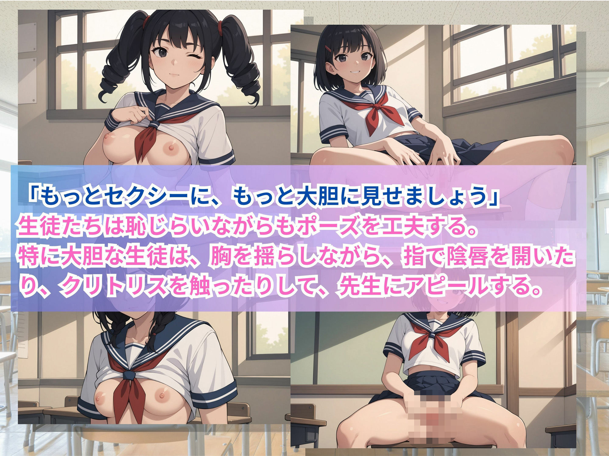 サンプル画像5:田舎女子校生へ性教育(パンプキンちゃん) [d_556281]