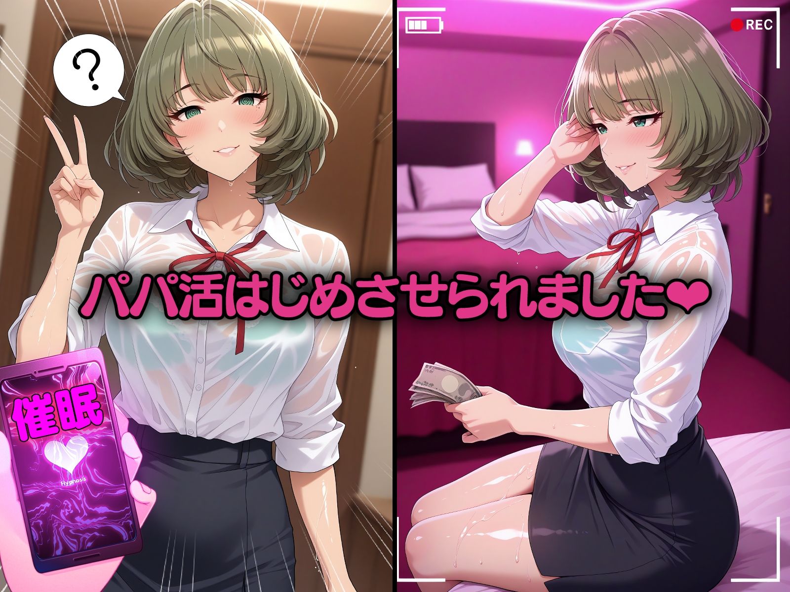 サンプル画像1:アイドル3人と催●で強●パパ活 無職ニートおじさん大暴れ！(無職転送) [d_556367]