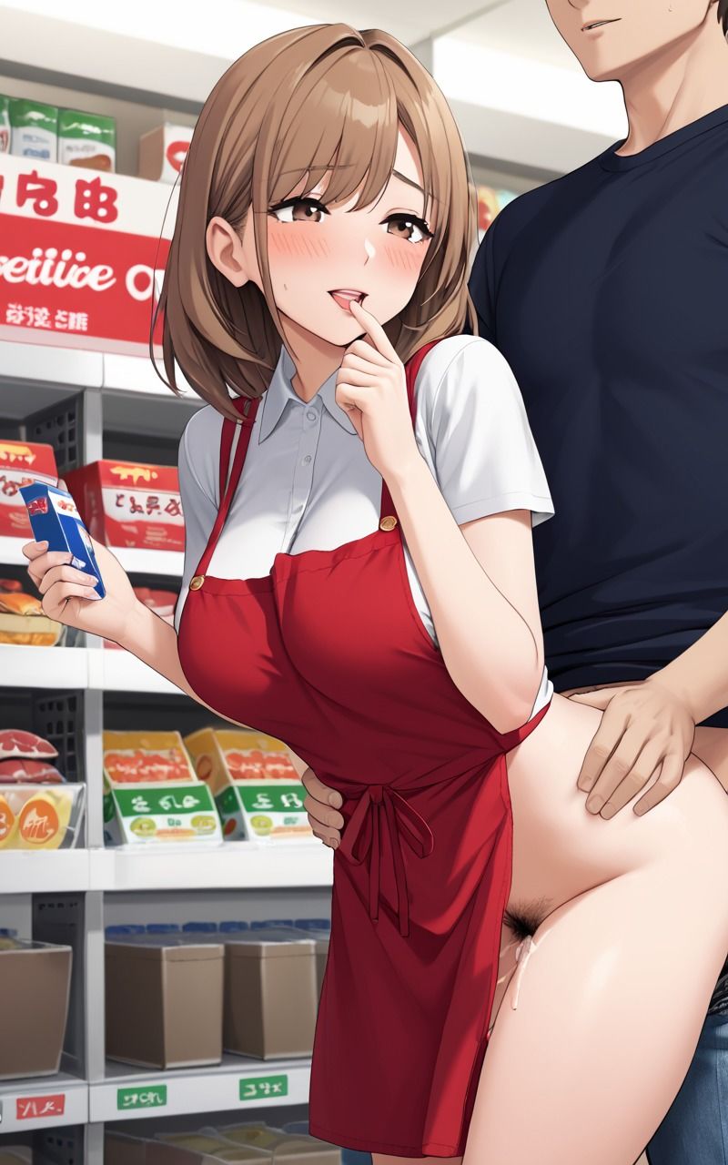 サンプル画像1:特売！肉便器パート主婦〜タイムセールでカラダを売る主婦たち〜(めろんぱい。) [d_556415]