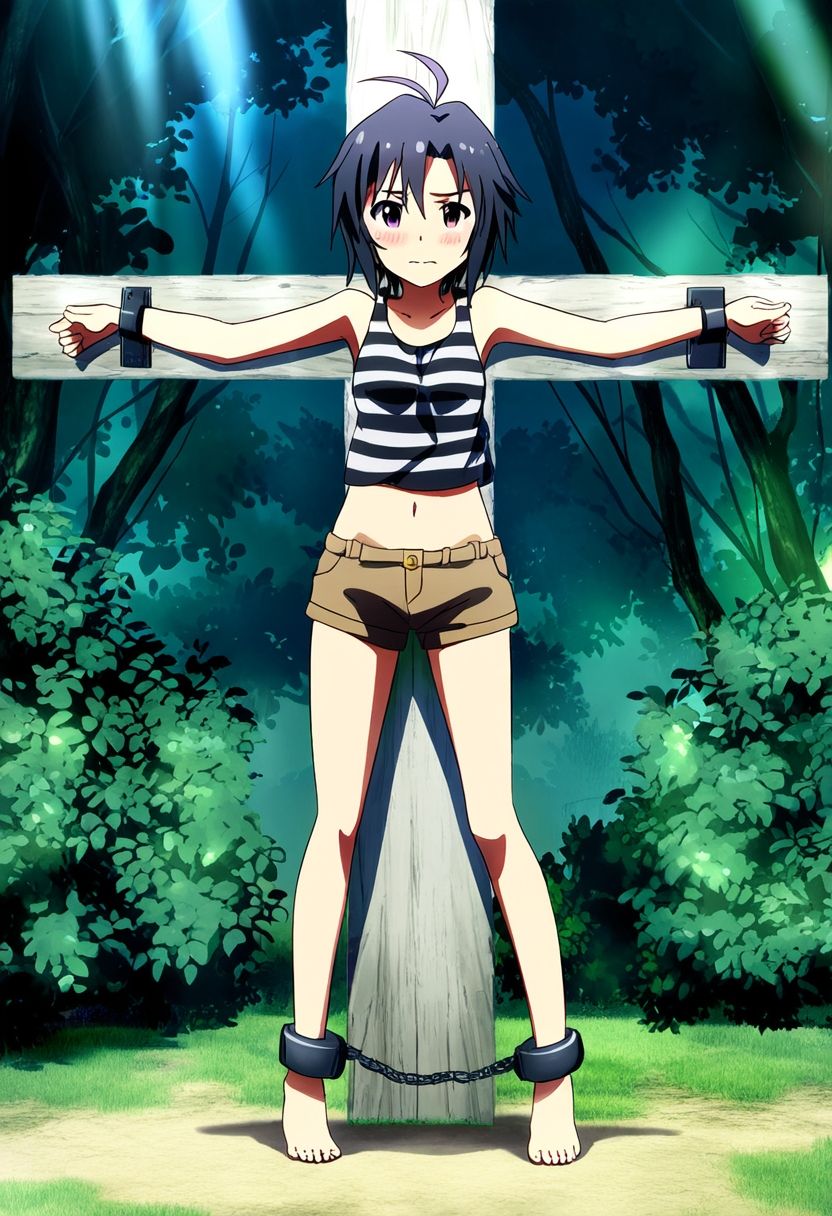 サンプル画像3:AI少女拘束絵巻10巻(眠らずの書庫) [d_556496]