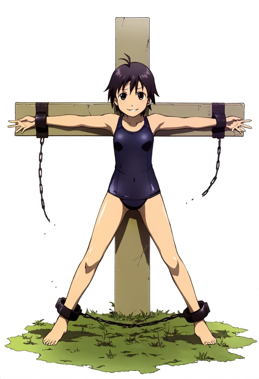 サンプル画像5:AI少女拘束絵巻10巻(眠らずの書庫) [d_556496]