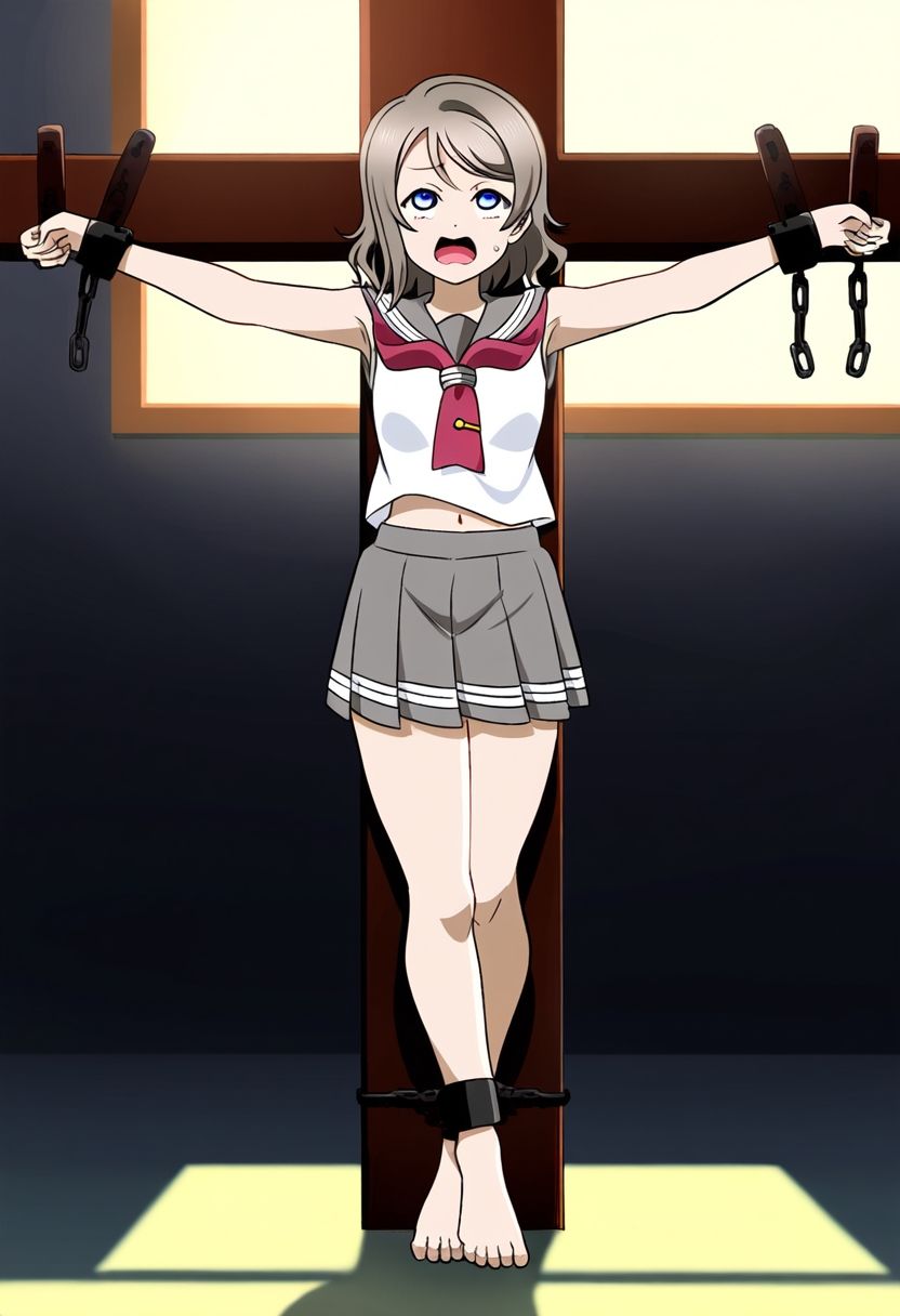 サンプル画像5:AI少女拘束絵巻12巻(眠らずの書庫) [d_556502]