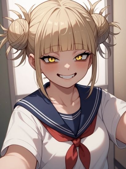 サンプル画像1:僕のヒーローアカデミアのトガヒミコから送られてきた自撮り写真2(自撮りサークル  イカスミ工房) [d_556595]