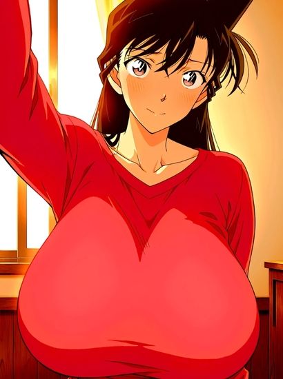 サンプル画像1:名探偵コナンの毛利蘭から送られてきた自撮り写真(自撮りサークル  イカスミ工房) [d_556604]