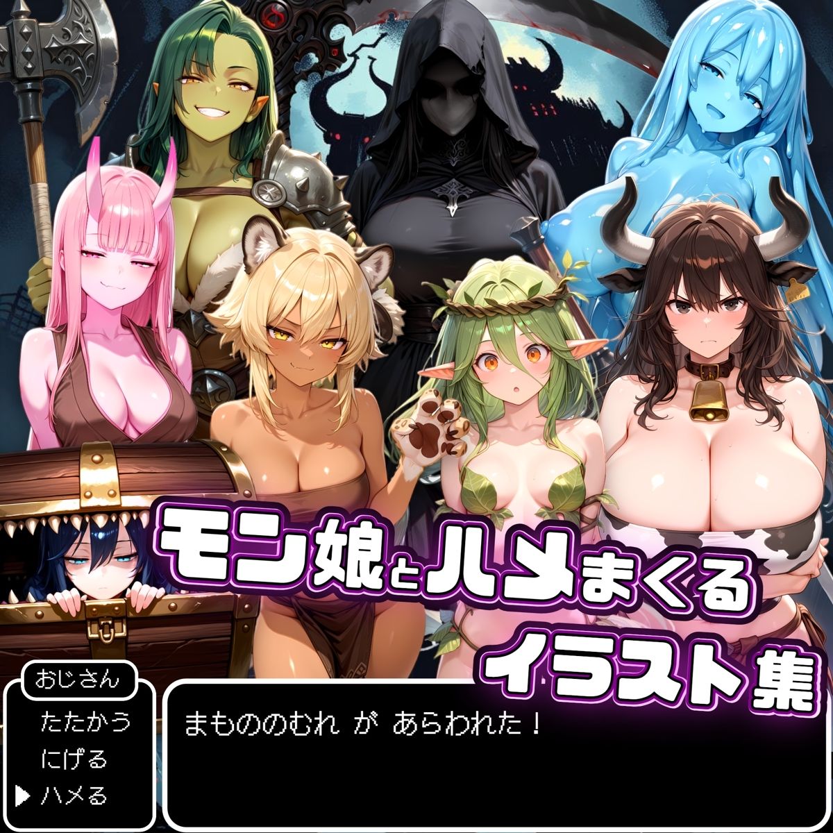 サンプル画像1:モン娘とハメまくるイラスト集(ハルの遊び場) [d_556630]