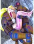 伝説の戦士ハーティアVS極悪怪人ギャブル