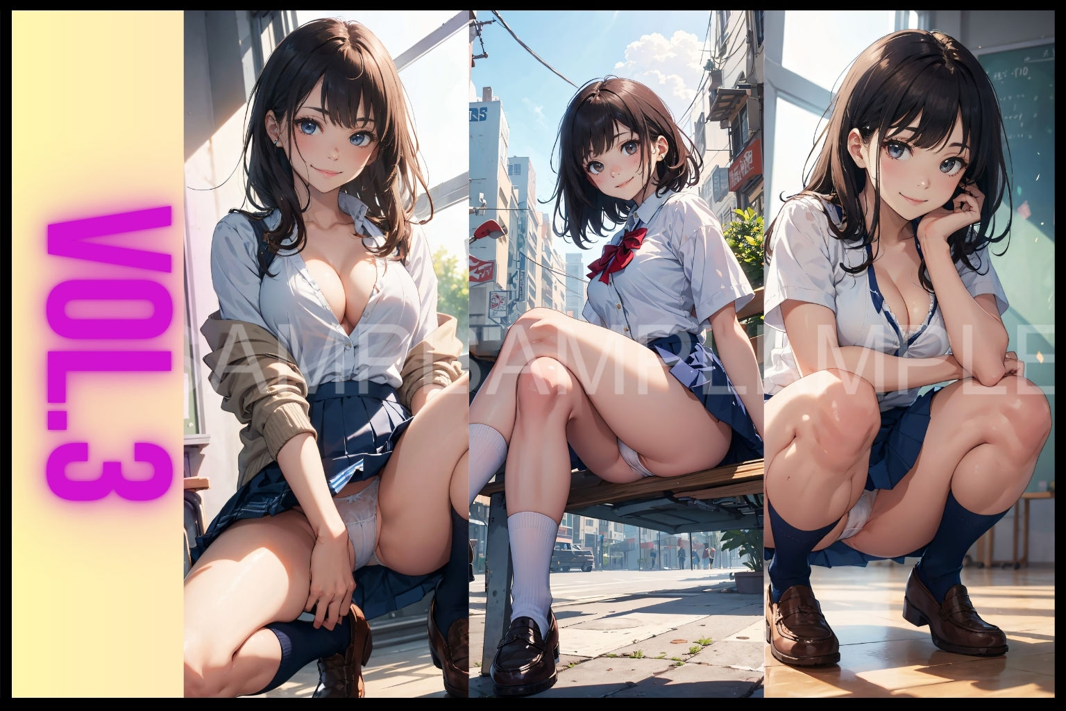 サンプル画像4:パンチラ・モロパン女子これくしょん 総集編(あなスタシア) [d_556726]