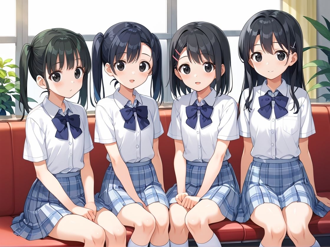 エッチ大好きつるぺたちゃんたちは中出しし放題!_2