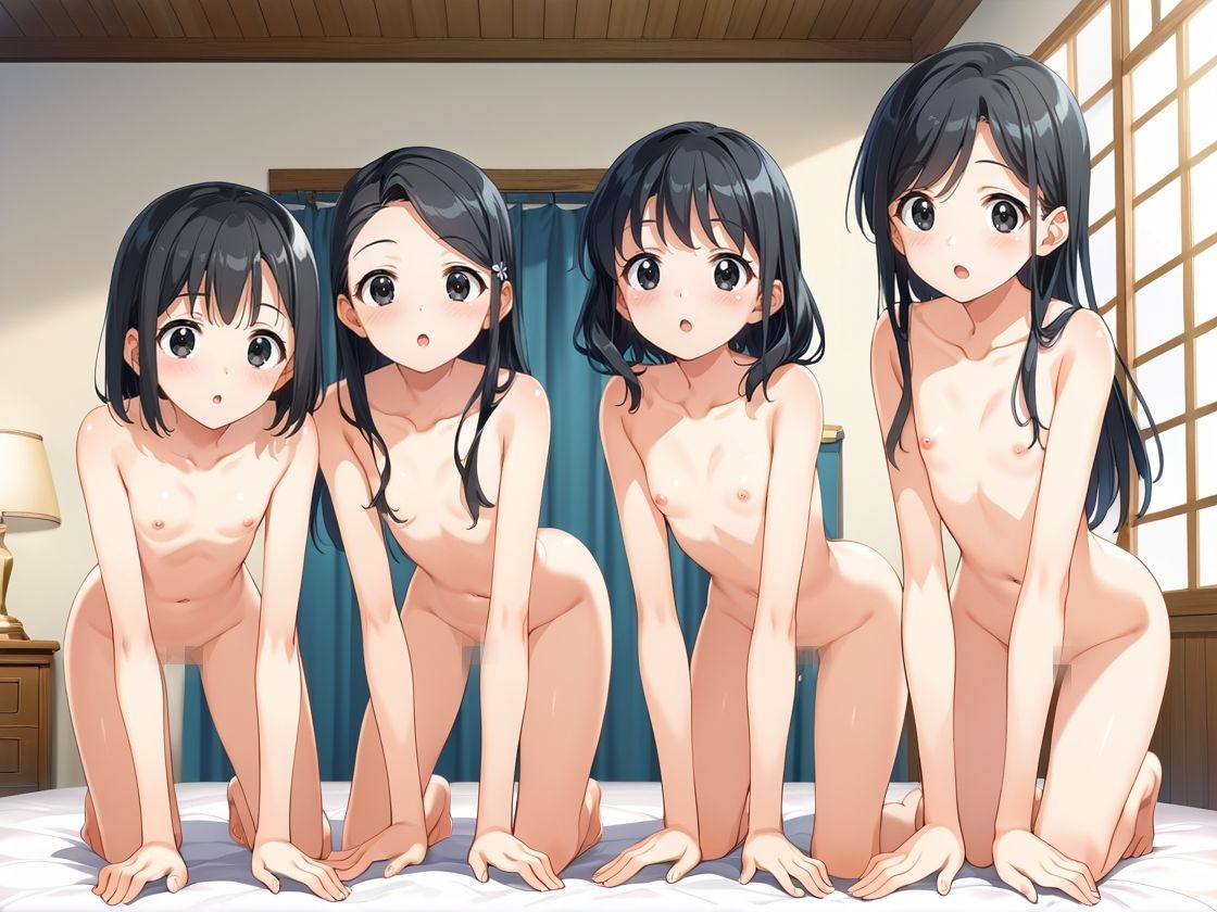 エッチ大好きつるぺたちゃんたちは中出しし放題!_6